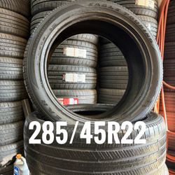 285/45R22 - GOODYEAR ALL SEASON AS TIRES SET