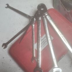 Snap On Sae Ratcheting Plus  Wrench Set