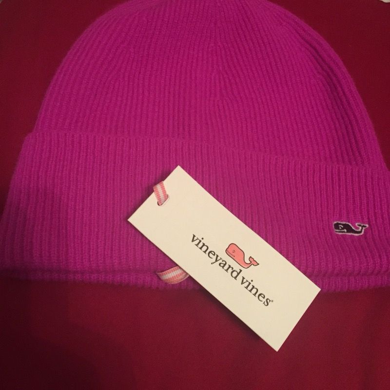 Pink Vineyard Vines Beanie Vineyard Vines Winter Whale Hat Small
