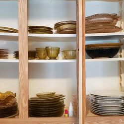 Depression Glass - Numerous, Varied Pieces