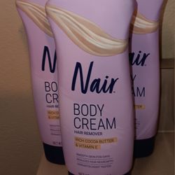 3 9oz. Nair Body Cream $10/all 3