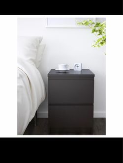 IKEA MALM 2 nightstands  and a dresser