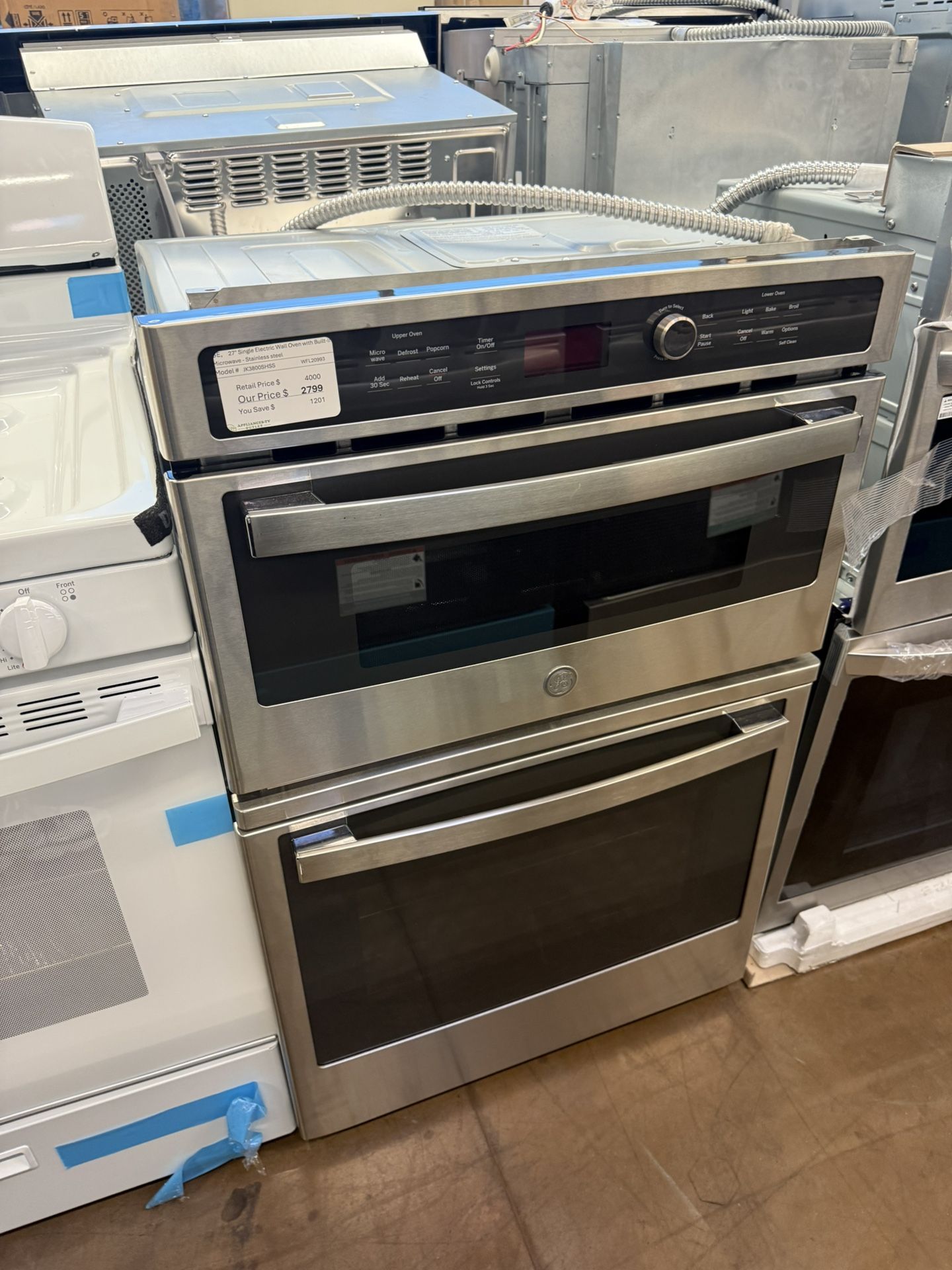 GE 27” Microwave oven combination