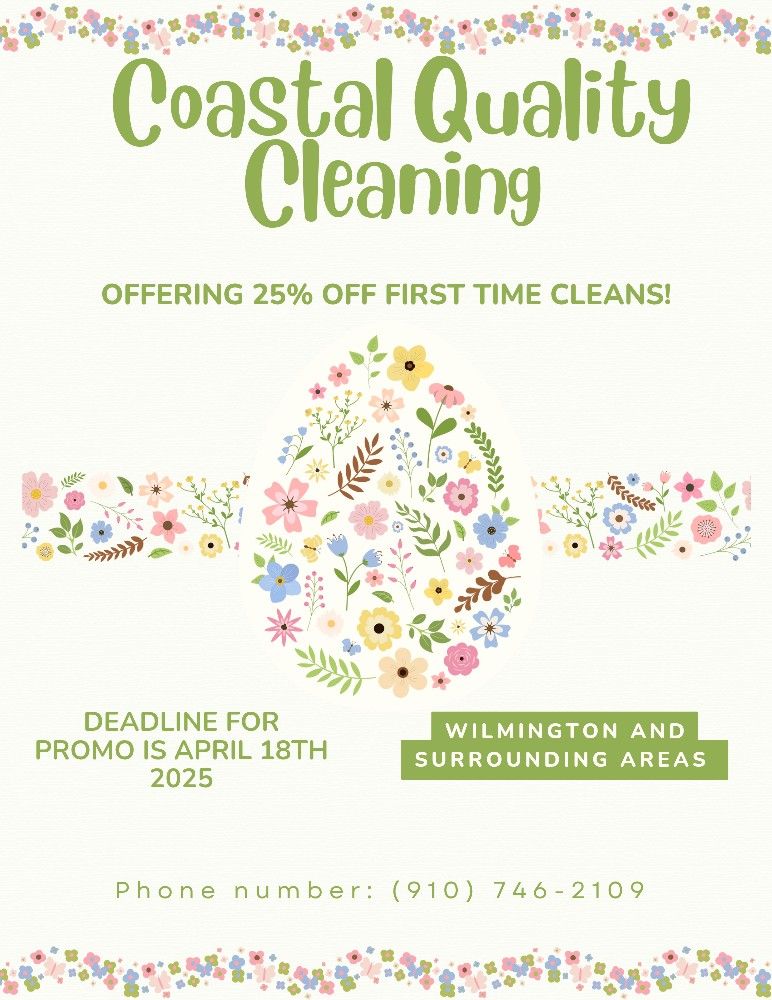 Schedule A Clean Before Easter 25% Off