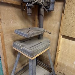 Vintage Sprunger Bros. Drill Press – Model NDP15 – Made in USA 