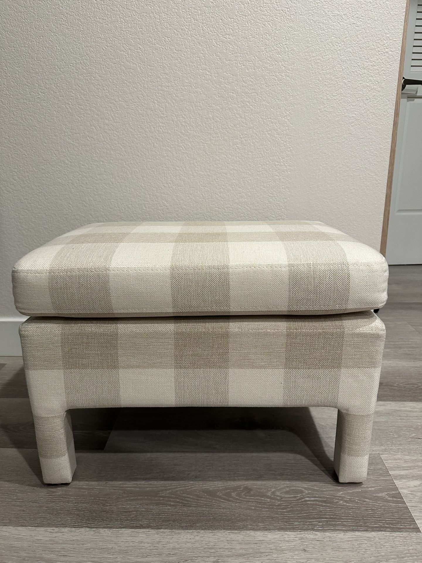 Studio McGee For Target Like New Ottoman