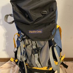Nearly New Pacific Crest Men’s Backpack Denali 55+10