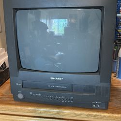 Sharp TV/VCR COMBO EXCELLENT CONDITION 