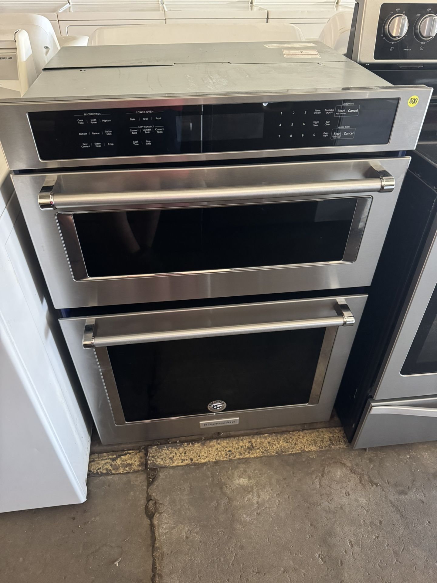 Kitchen Aid Stainless Steel Gas Stove With Oven Profesional Grade Cooking Power