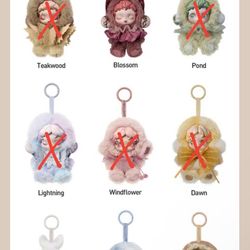 POP MART - Skullpanda L’Impressionnisme Pendants
