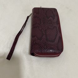 Snake Print Wallet