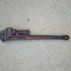 Ridgid 24" Heavy Duty Adjustable Pipe Wrench 