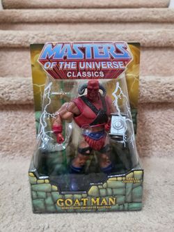 He-Man Masters of the Universe Goatman Mattel Brand New Rare