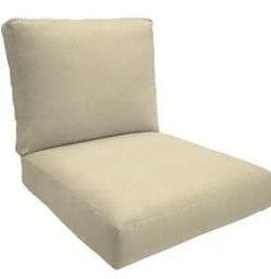 Universal Hampton Bay 3 Sunbrella Beige Deep Seat Slipcover Sets New!