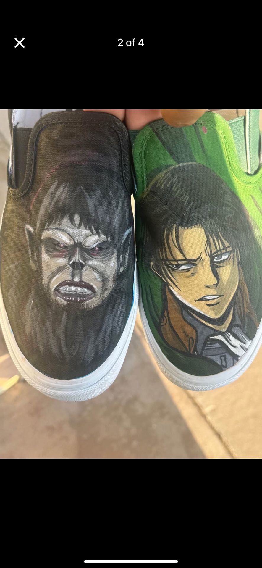 Custom Attack On Titan Vans