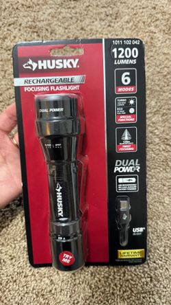 Husky 1200 Lumens Flashlight