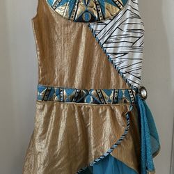 Egyptian Mummy Costume Girls Size M (8-10)