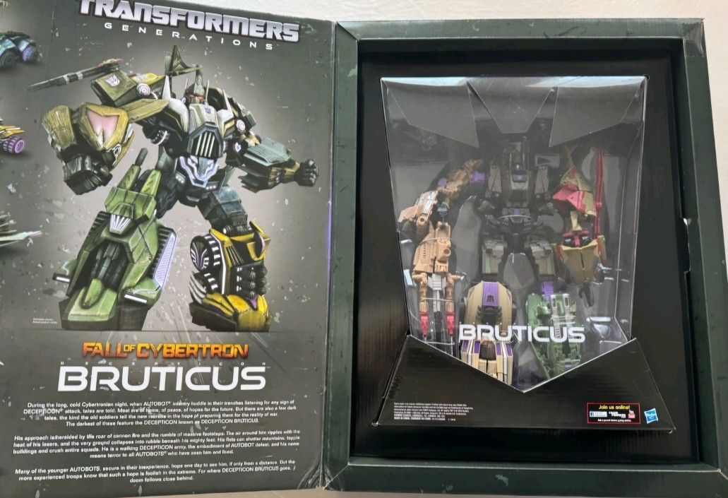 Transformers 2012 SDCC FOC BRUTICUS Combiner Fall of Cybertron Hasbro