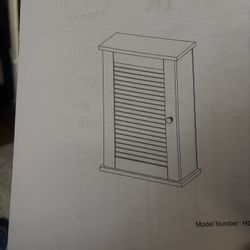 Jaxpety Mounted Whit Cabinet 