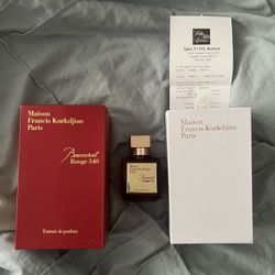 Maison Francis Kurkdjian Baccarat Rouge 540 2.4oz/70ml