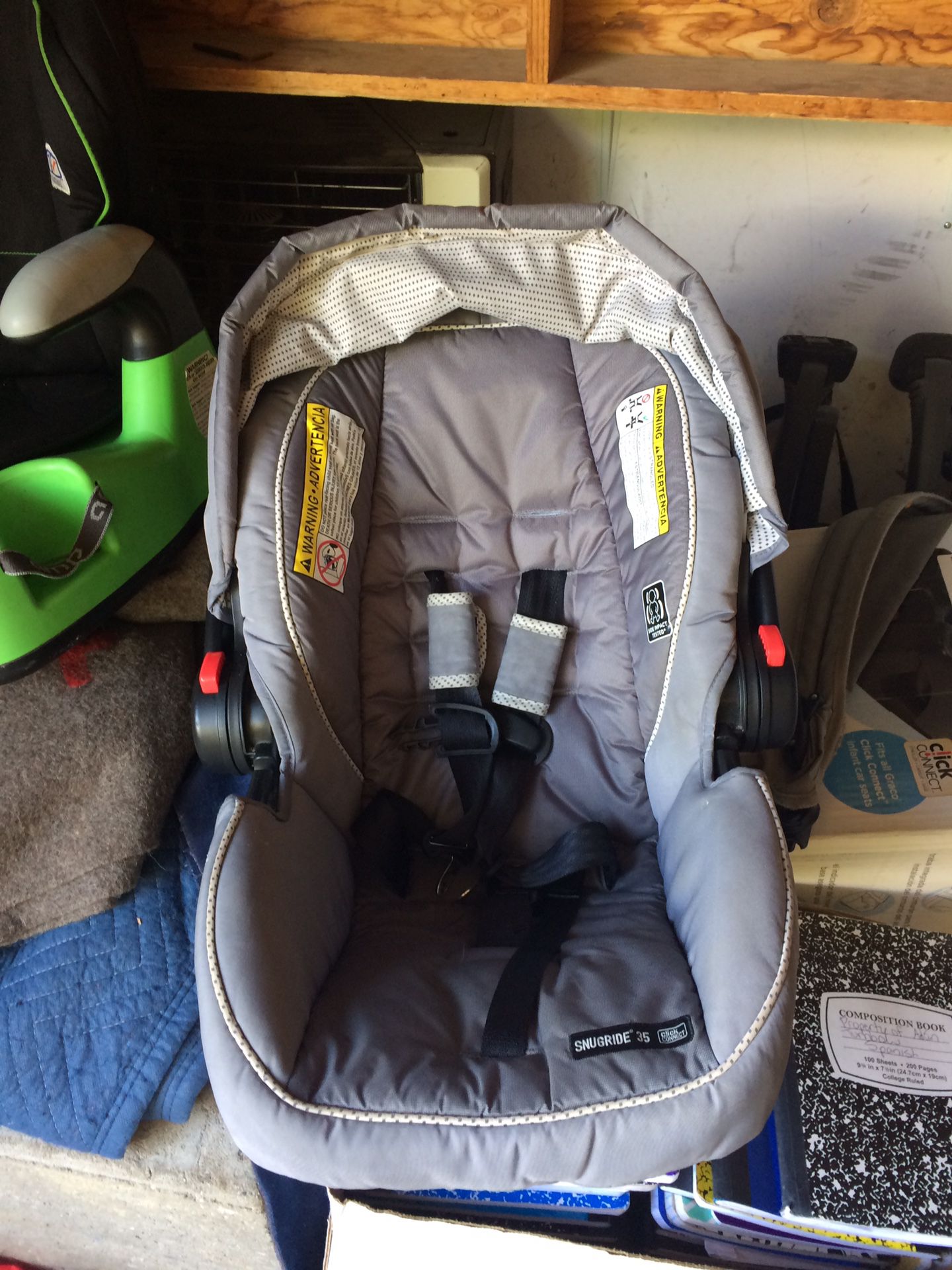 Graco click connect car seat with two bases