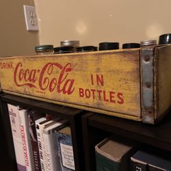 Antique Coca Cola Bottle Carrier