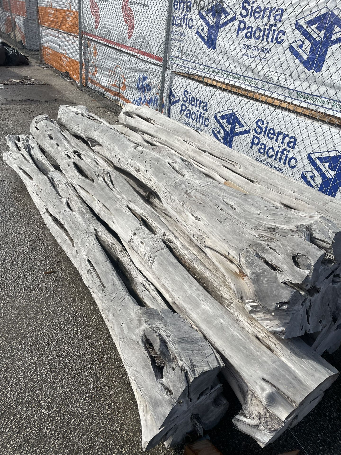 Peeled Cedar Post