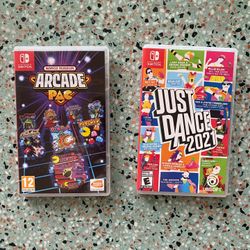 Nintendo switch Games - Just Dance & Arcade Games
