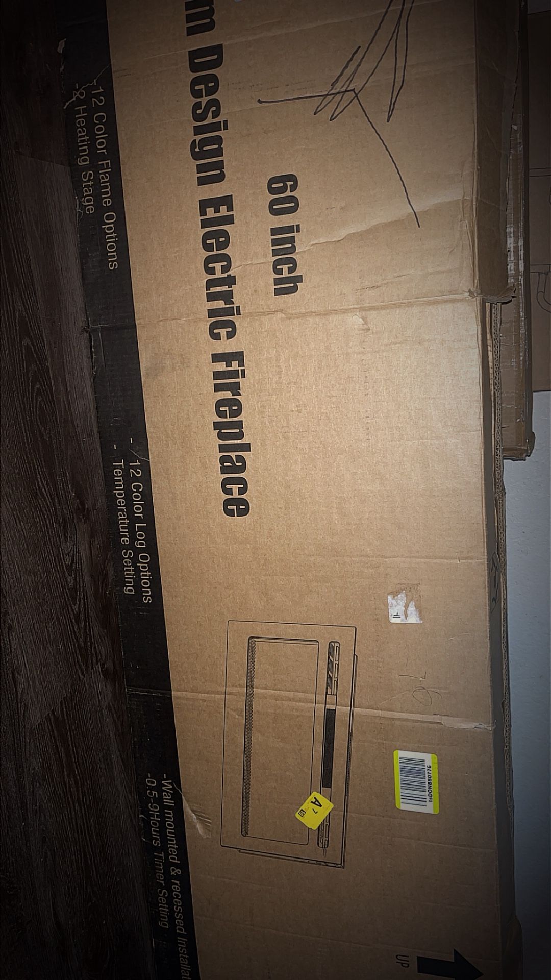 60 Inch Electric Fireplace(LED COLOR CHANGING)