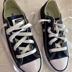 Black Converse Little Boys Size 13 New