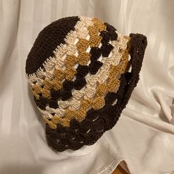 Handmade Crochet Bucket Hat 