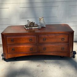 Vintage Thomasville Solid Wood MCM Coffee Table
