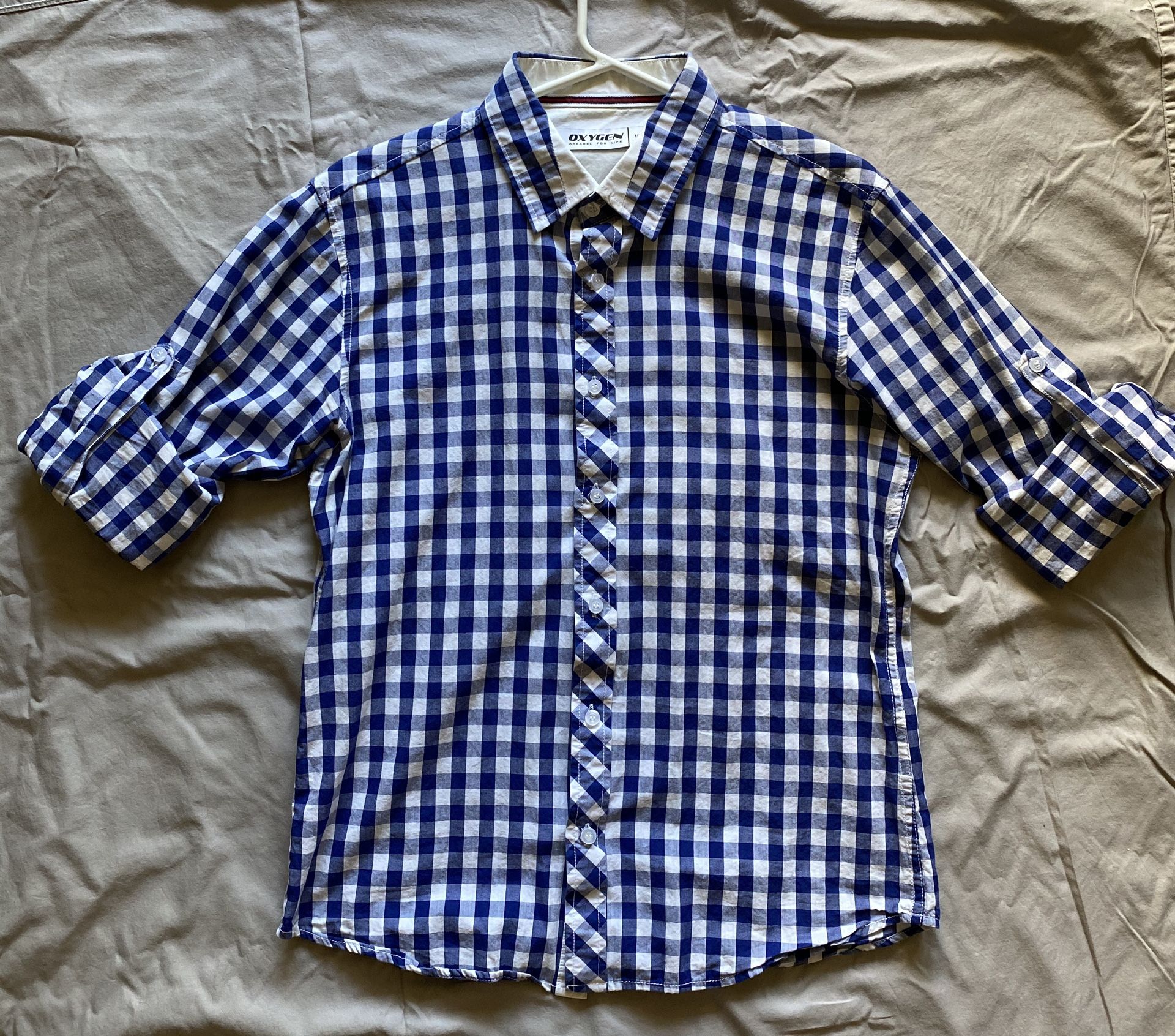 Oxygen Men’s Checkered Shirt