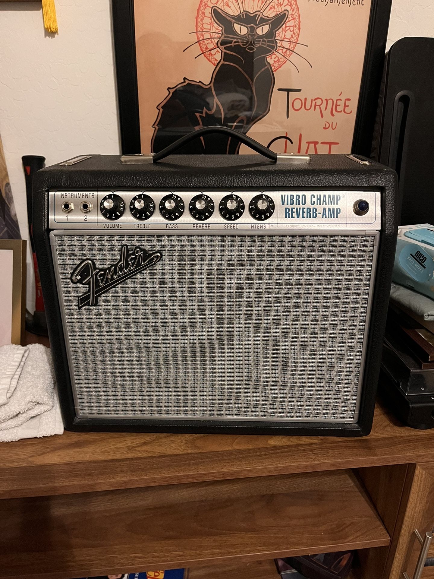 Fender 68 Vibro Champ Reverb Tube Amp