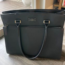 Kate Spade Black Tote Purse 