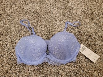Light Blue Lace Bra
