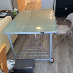 Glass Desk Table 
