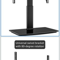 Universal Swivel TV Stand with Tabletop Base for 32 to 65-Inch TVs