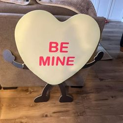 Be Mine Cardboard Cutout 