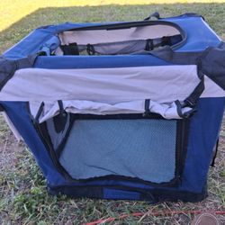 Canvas Foldup Dog Crate