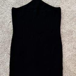 Full Tilt Tilly’s Ribbed Black Halter Dress, Size XXL - NEW