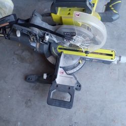 Table Saw & Ryobi Drill 