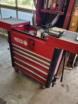 Matco slide top cart