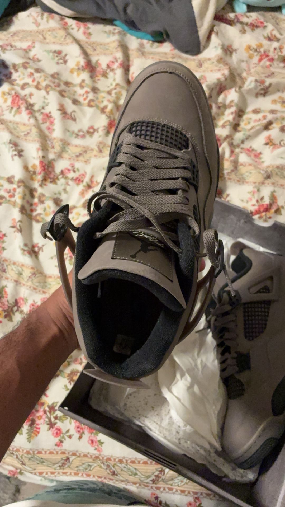 Air Jordan 4s Retro In Brown