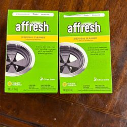 Afresh Disposal Cleaner 3 Tablets Per Box, You Get 2 Boxes
