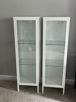 Glass door cabinets