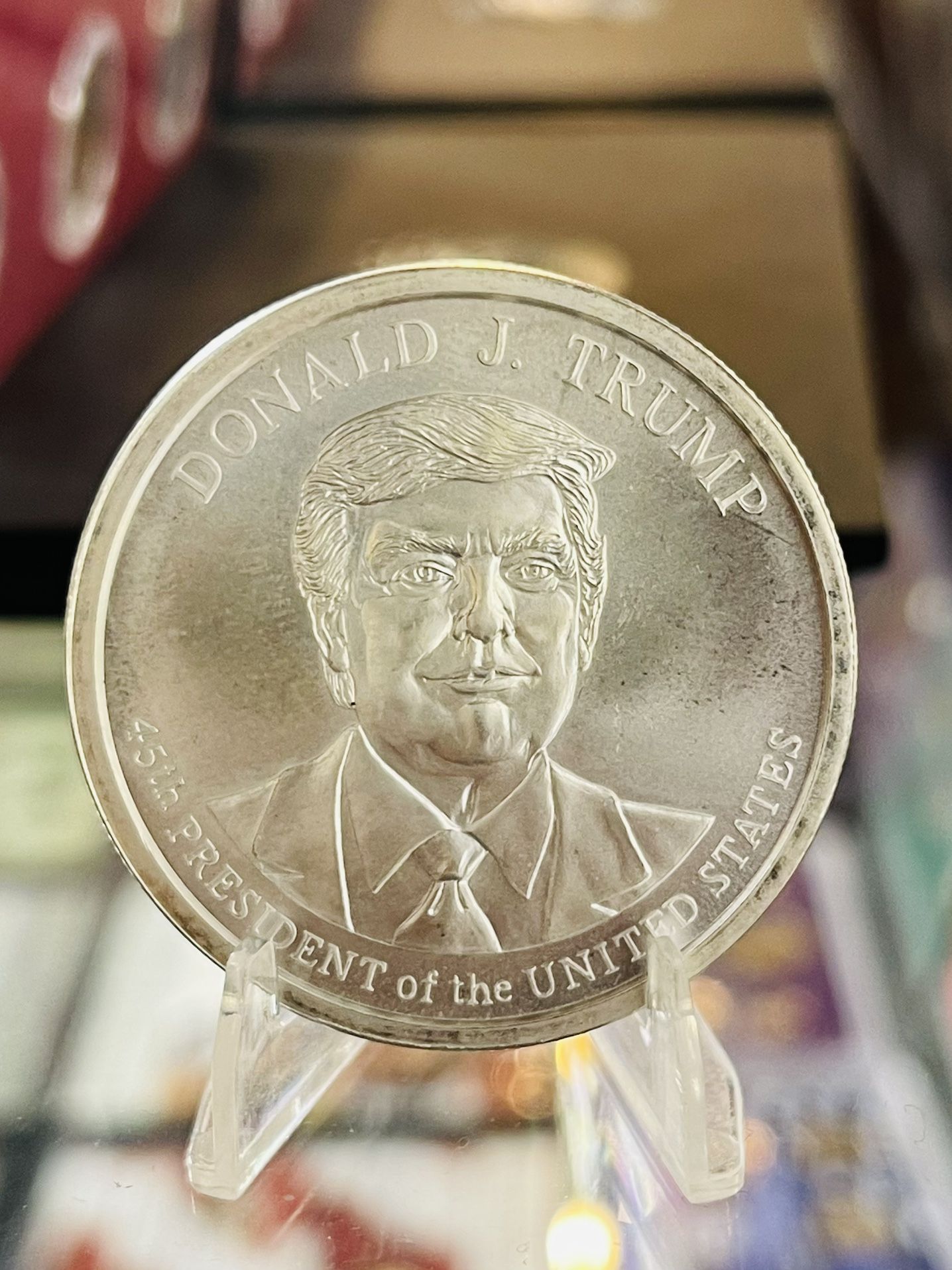 Silver Trump Coin