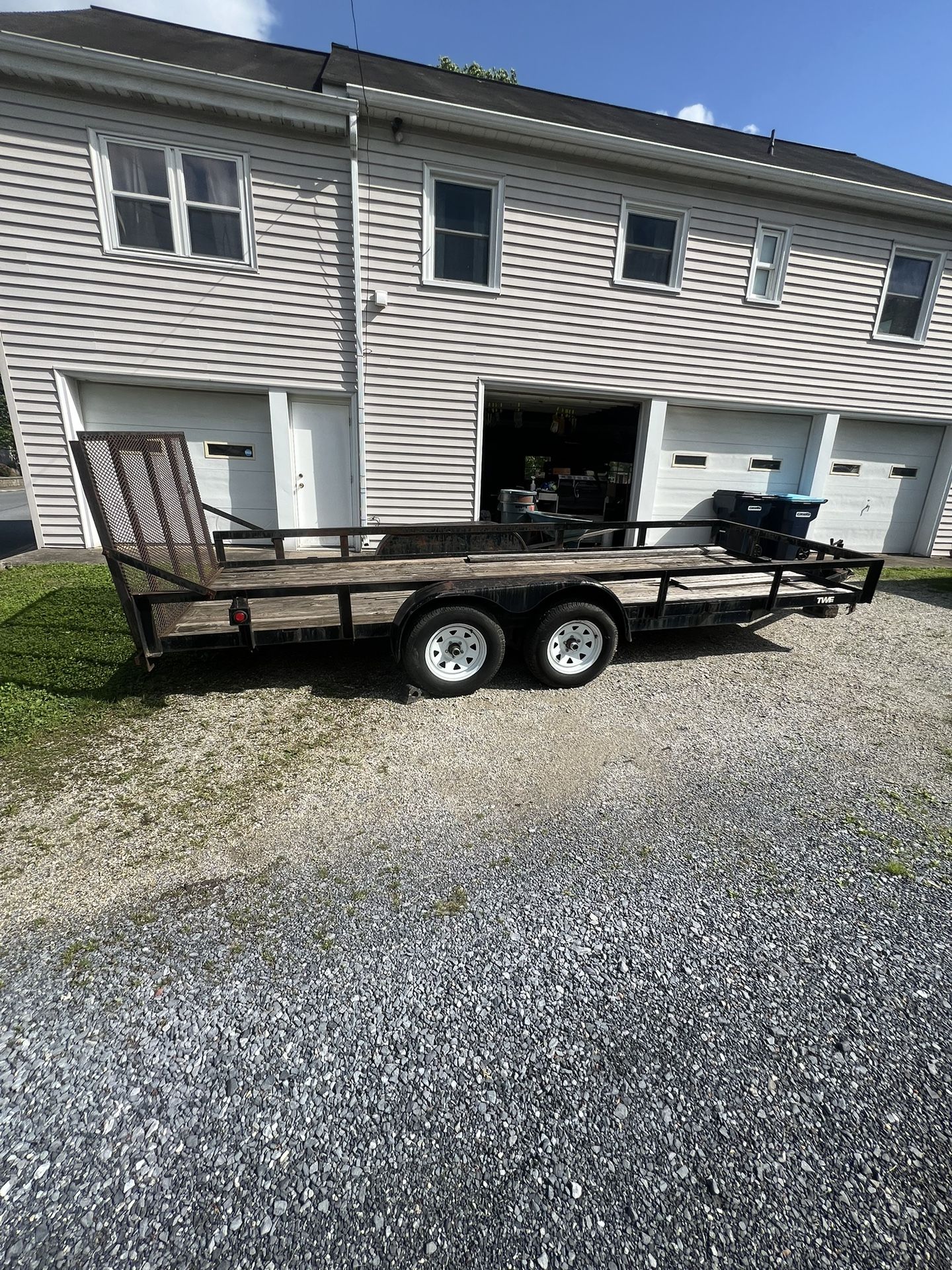 Landscape/ Utility Trailer 18’ X 6’ -51/2” (Inside Deck / Side Rail Space )