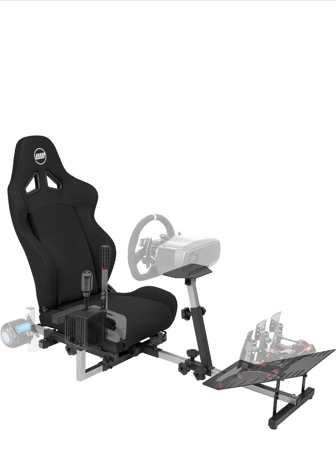 OpenWheeler GEN2 Racing Wheel Simulator Stand Cockpit, Black