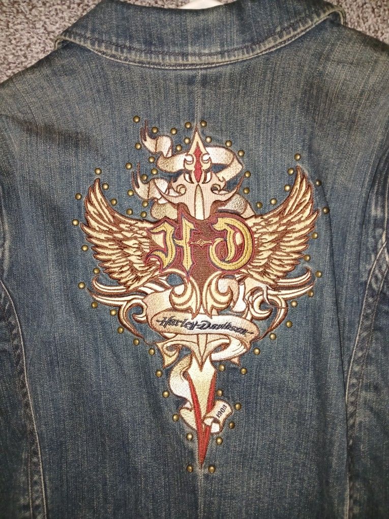 Harley Davidson Levi Jacket For Women (1w)size